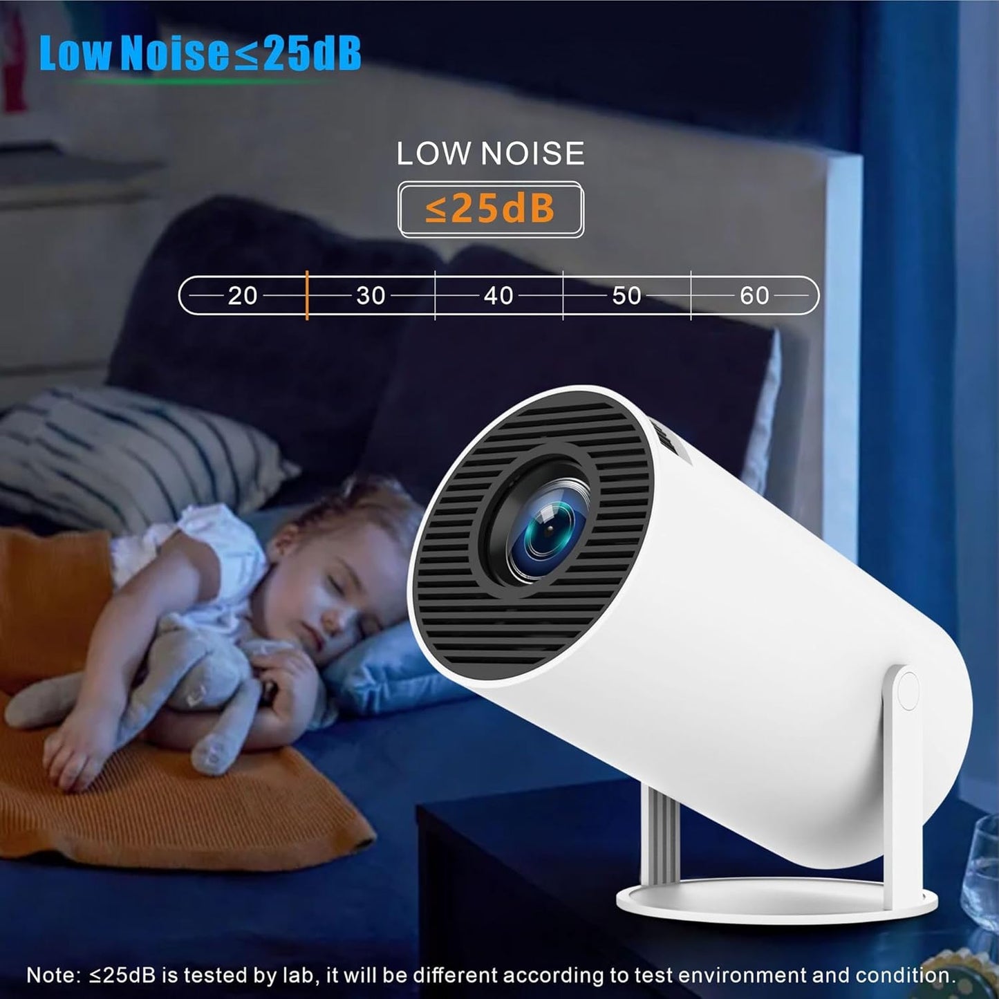 Original GoldFarmTech M300 MAX Games & Movies Smart Projector with Game Pads